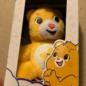 NWT tiny mini 3 inch carebear perfect for 18 inch doll prop